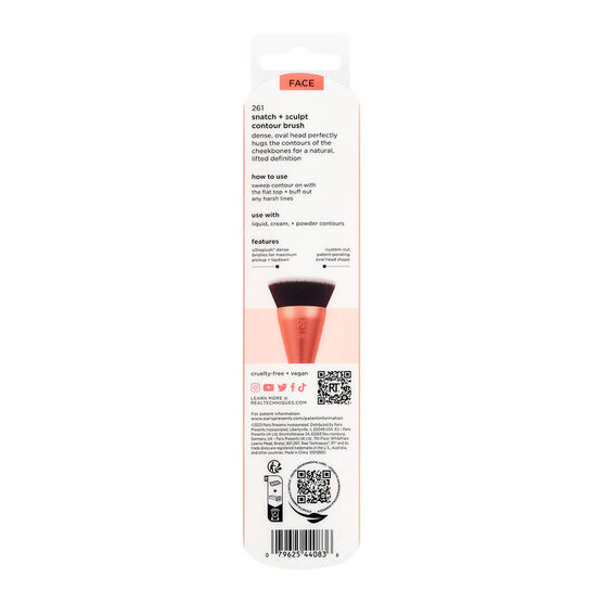 Pincel de Contorno Snatch + Sculpt Real Techniques